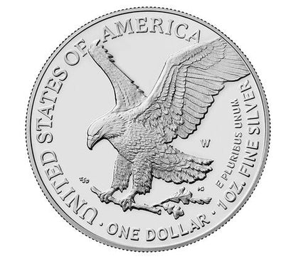 „American Eagle“, 2024 m. vienos uncijos sidabrinė moneta