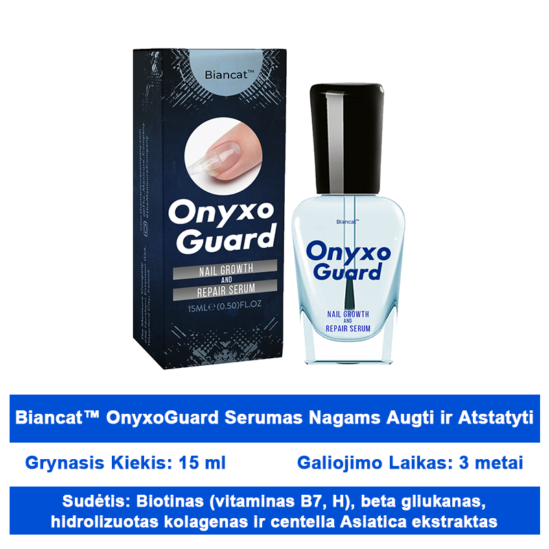 Biancat™ OnyxoGuard serumas nagams augti ir atstatyti