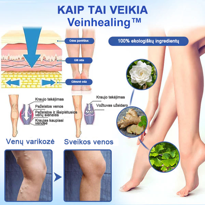 Veinhealing™ purškalas varikozinėms venoms gydyti🌱(👩‍⚕️rekomenduoja kardiologai)