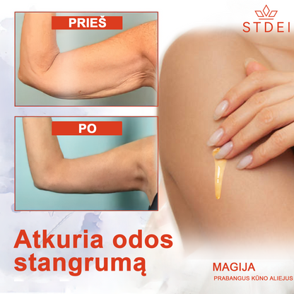 STDEI™MAGIC prabangus kūno aliejus (Ribotą laiką 80% nuolaida – liko 30 minučių)🌹🔥