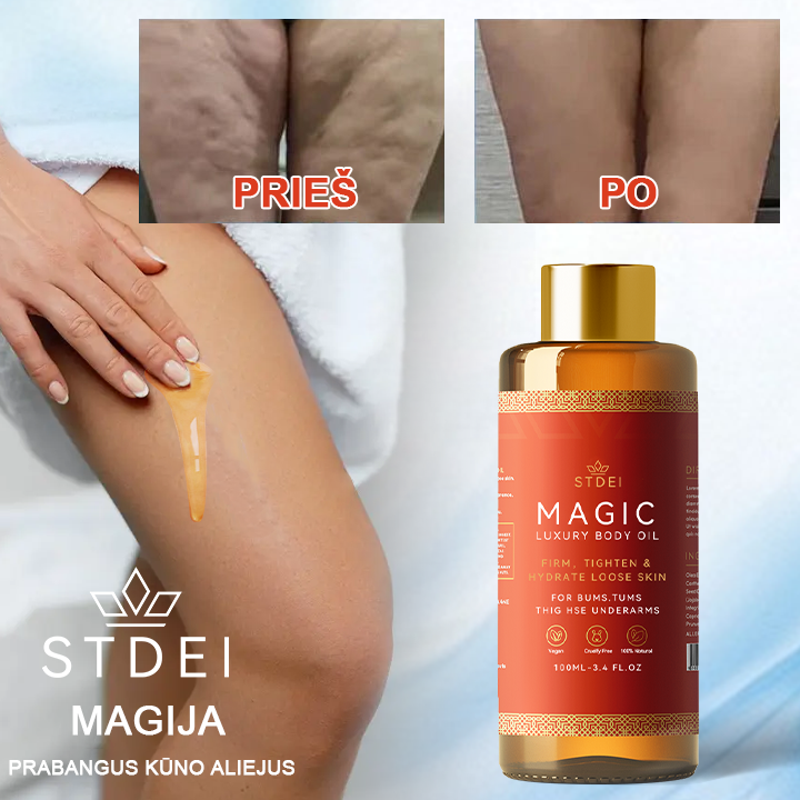 STDEI™MAGIC prabangus kūno aliejus (Ribotą laiką 80% nuolaida – liko 30 minučių)🌹🔥